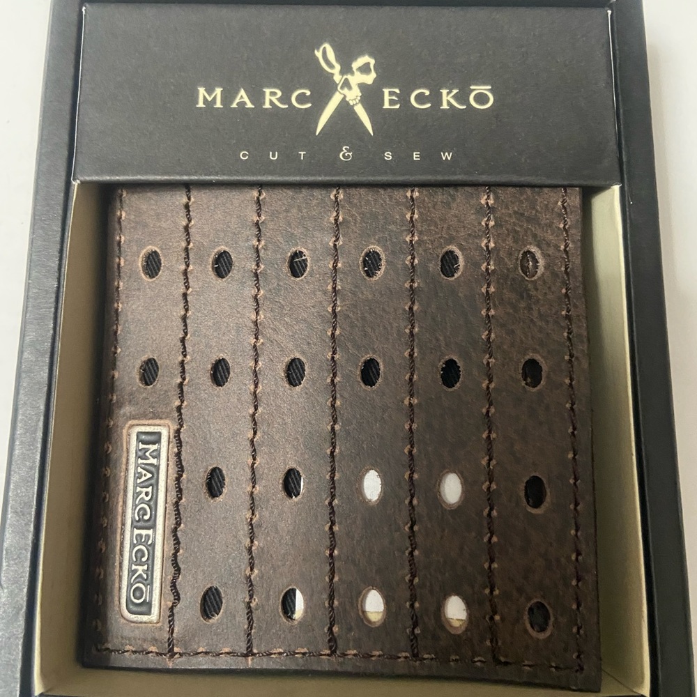 Marc Ecko bifold leather wallet